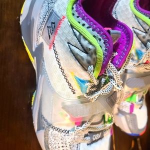 Jordan sneakers multi colored womens size 7.5